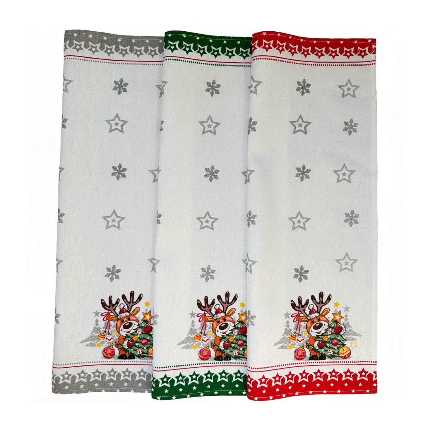 3 Cloths (Reindeer)
